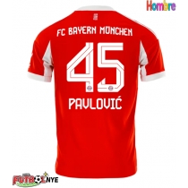 Camiseta Bayern Munich Aleksandar Pavlovic #45 Primera Equipación 2025-26 manga corta